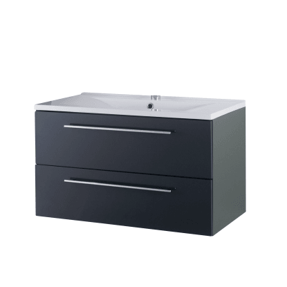 Sanotechnik Spodní koupelnová skříňka Fiora antracitová 90,7 x 51 x 52 cm