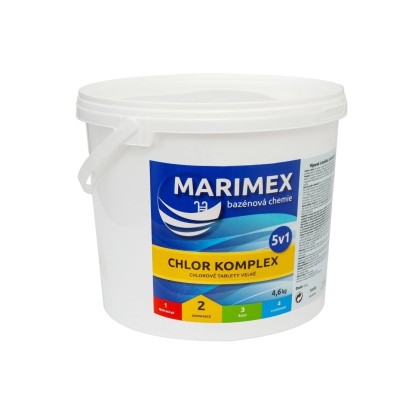 MARIMEX Chlorové tablety CHLOR KOMPLEX 5v1 4,6 kg