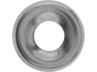 Podložka, rozeta pro šrouby se zápustnou hlavou, ocel A2, 11 x 4 mm, 20 ks