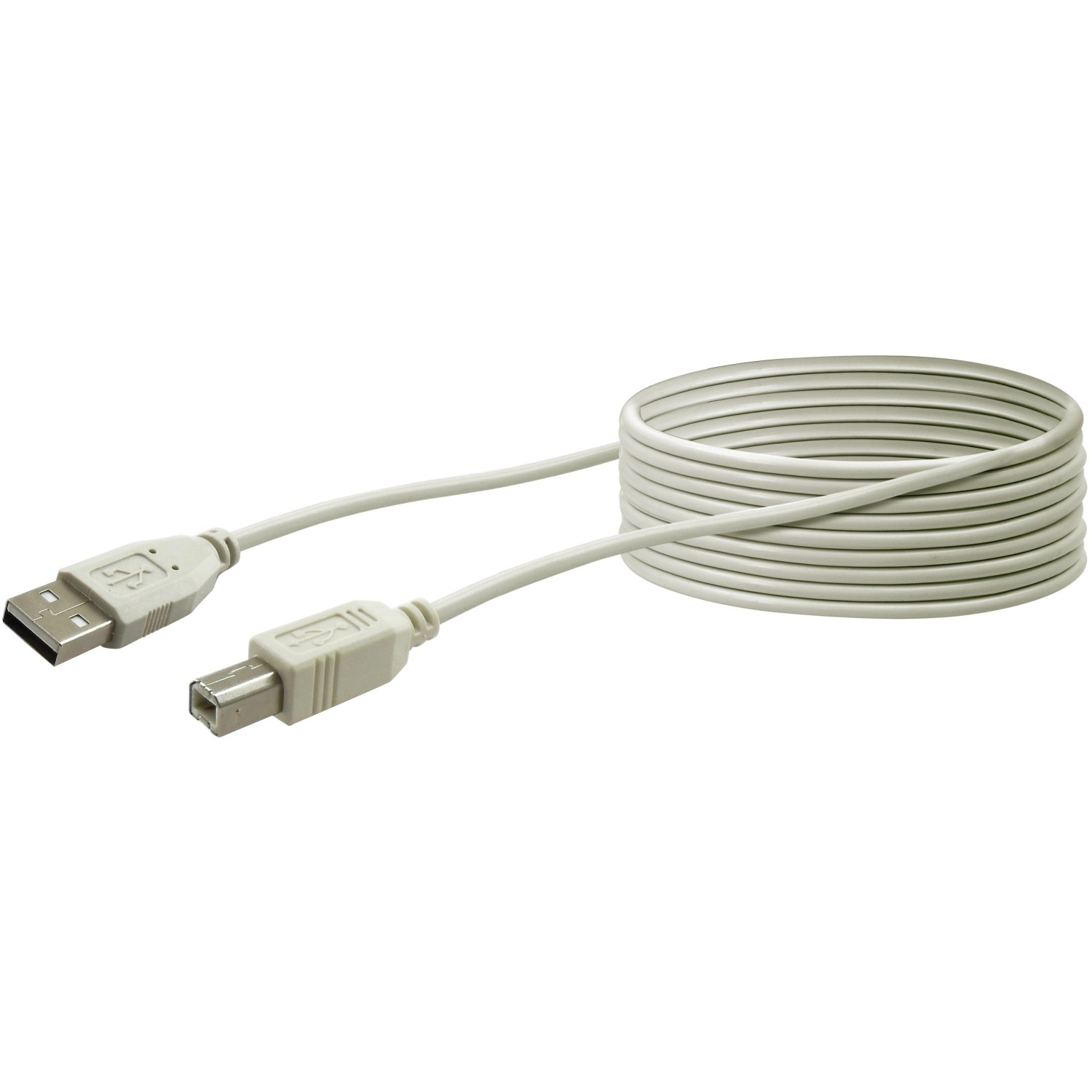 Schwaiger Připojovací kabel USB 2.0 šedý 3 m