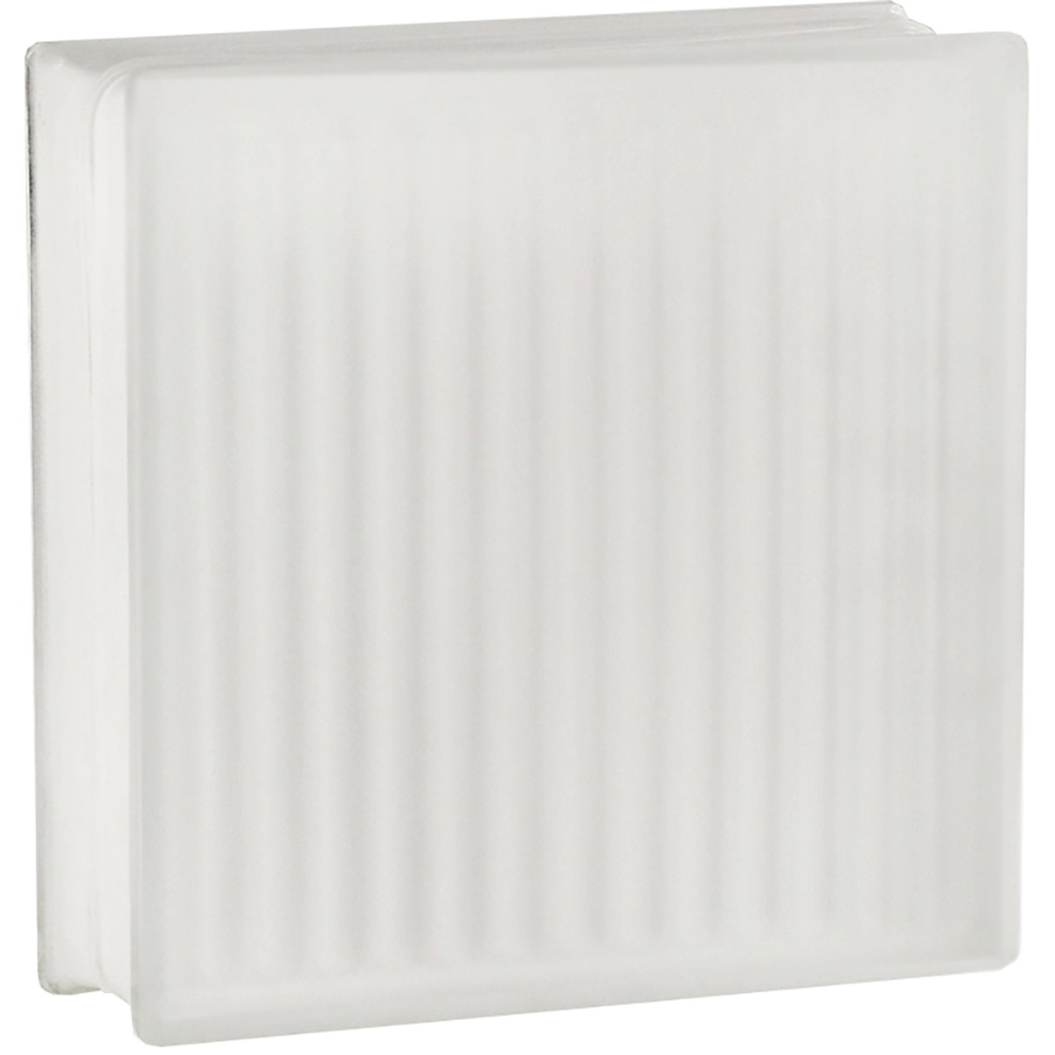 Fuchs Design Luxfera Parallel mléčné sklo, bílá, 19 x 19 x 8 cm