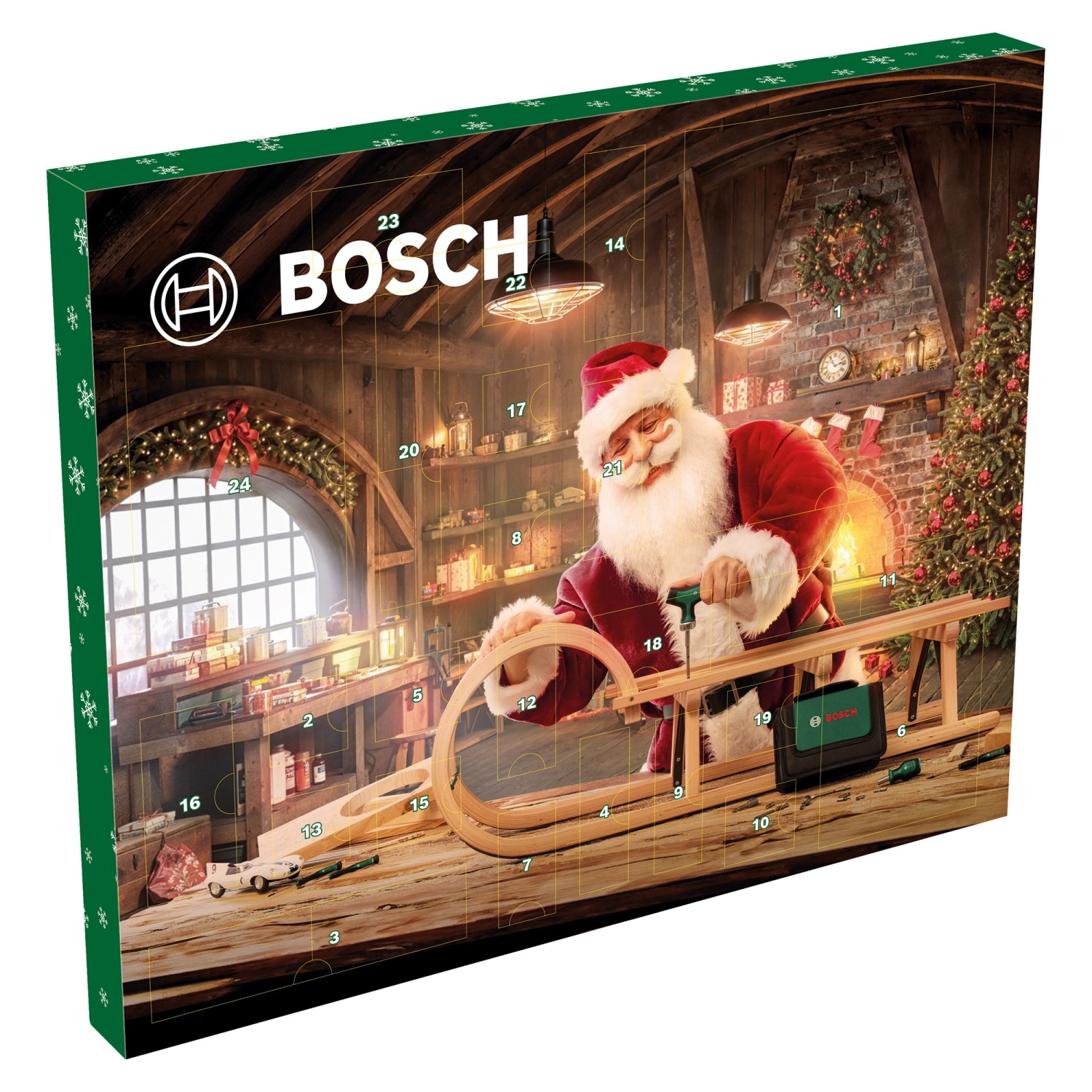 Bosch Adventní kalendář 2024 s 33 díly ručního nářadí koupit v OBI Bosch Adventní kalendář 2024 s 33 díly ručního nářadí koupit v OBI