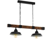 EGLO Závěsné svítidlo Oldbury, se 2 světelnými zdroji,