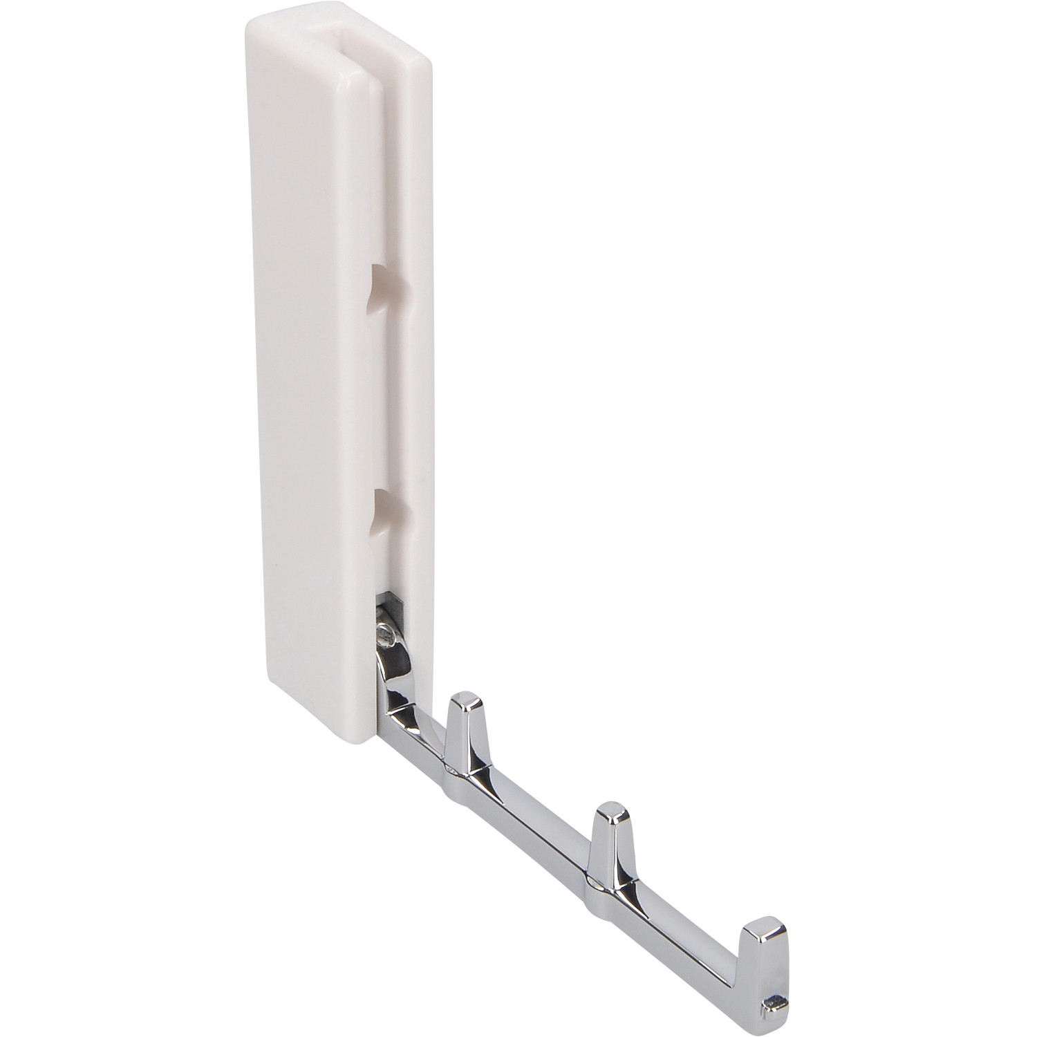 Siro Sklopný háček 2295 kov chrom lesklý vzdálenost otvorů 40 mm