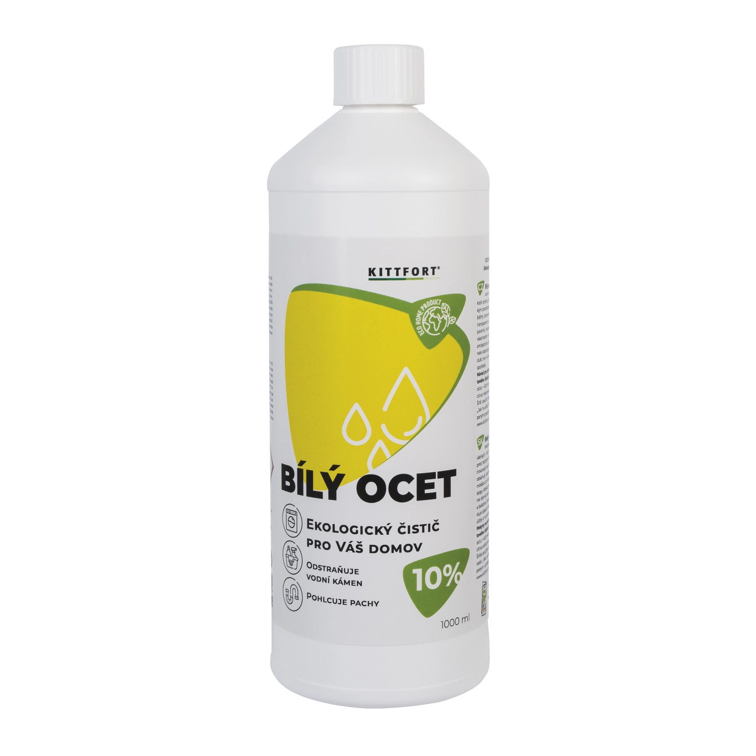 Kittfort Bílý ocet 10%, 1 l