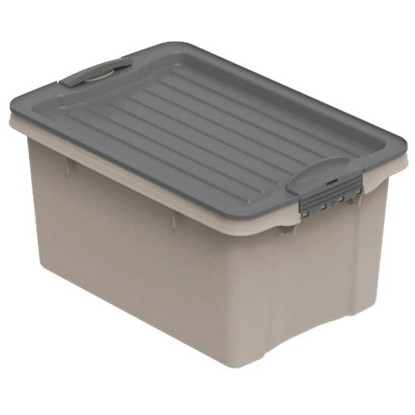 Rotho Stohovatelný box Compact A5 cappuccino, 4,5 l