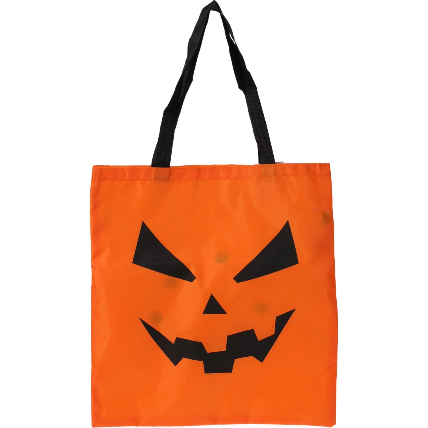 Taška LED Halloween, svítící, různé barvy, 1 ks, 34 x 32 cm