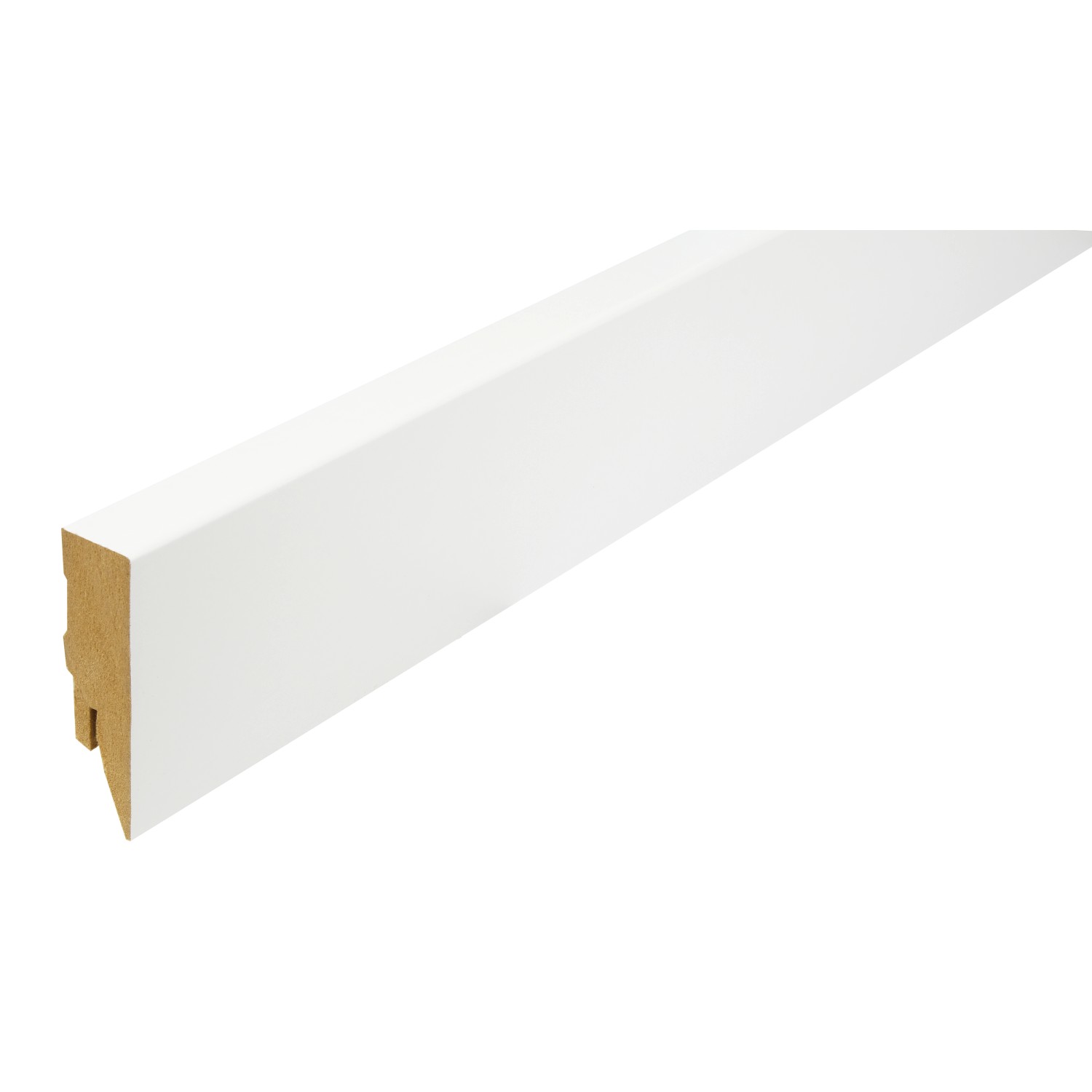 Kosche Holzwerkstoffe Soklová lišta bílá 1 ks, 16 x 58 x 2500 mm