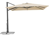 Schneider Slunečník Rhodos Smart přírodní 300 x 300 cm