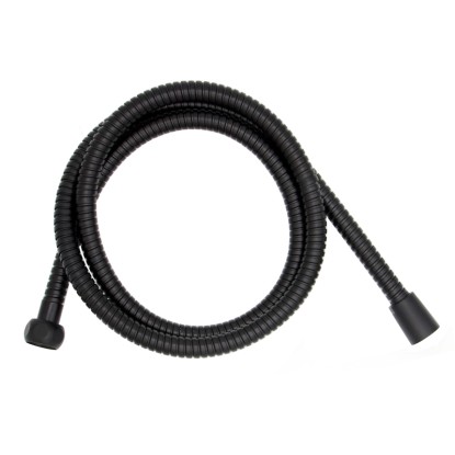 Sanotechnik Kovová sprchová hadice 114-5, matná černá, 150 cm