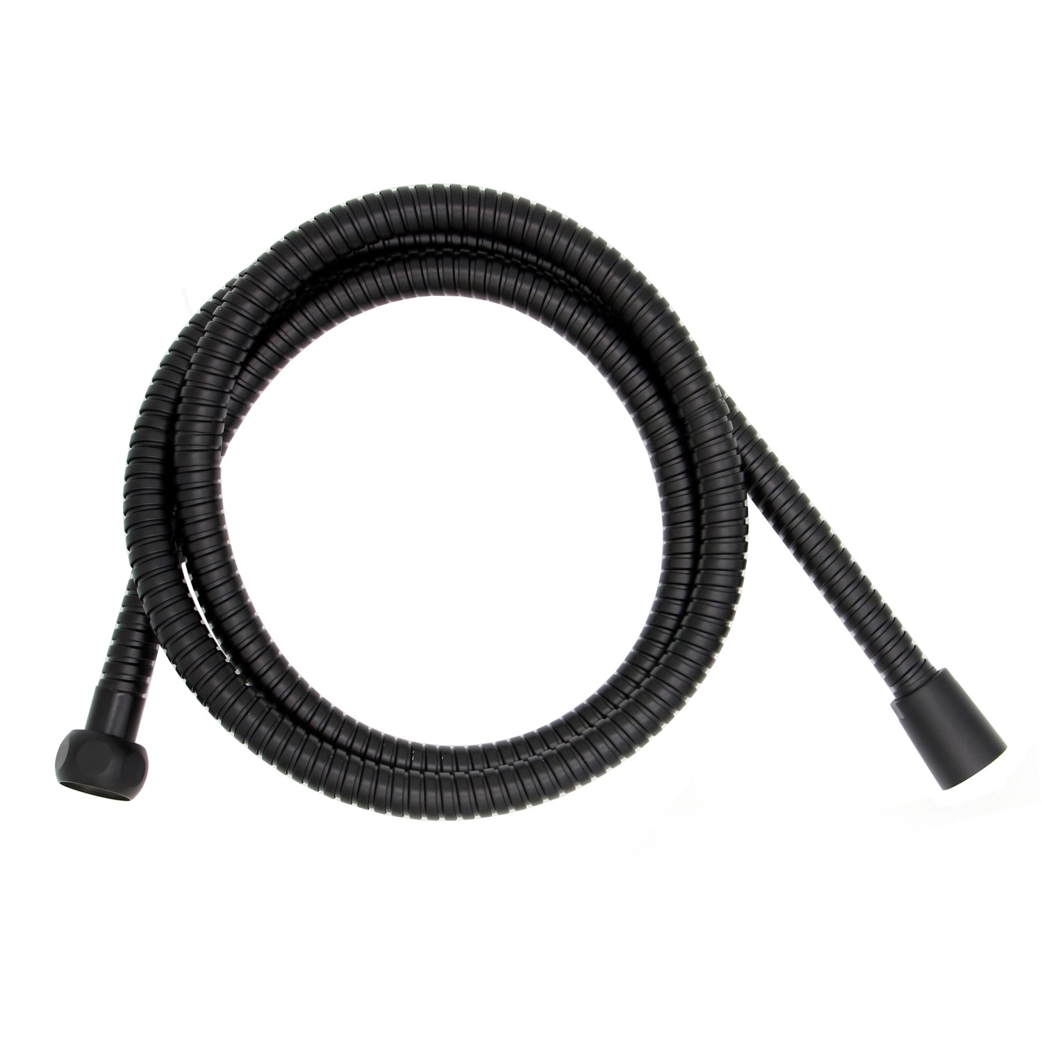 Sanotechnik Kovová sprchová hadice 114-5, matná černá, 150 cm