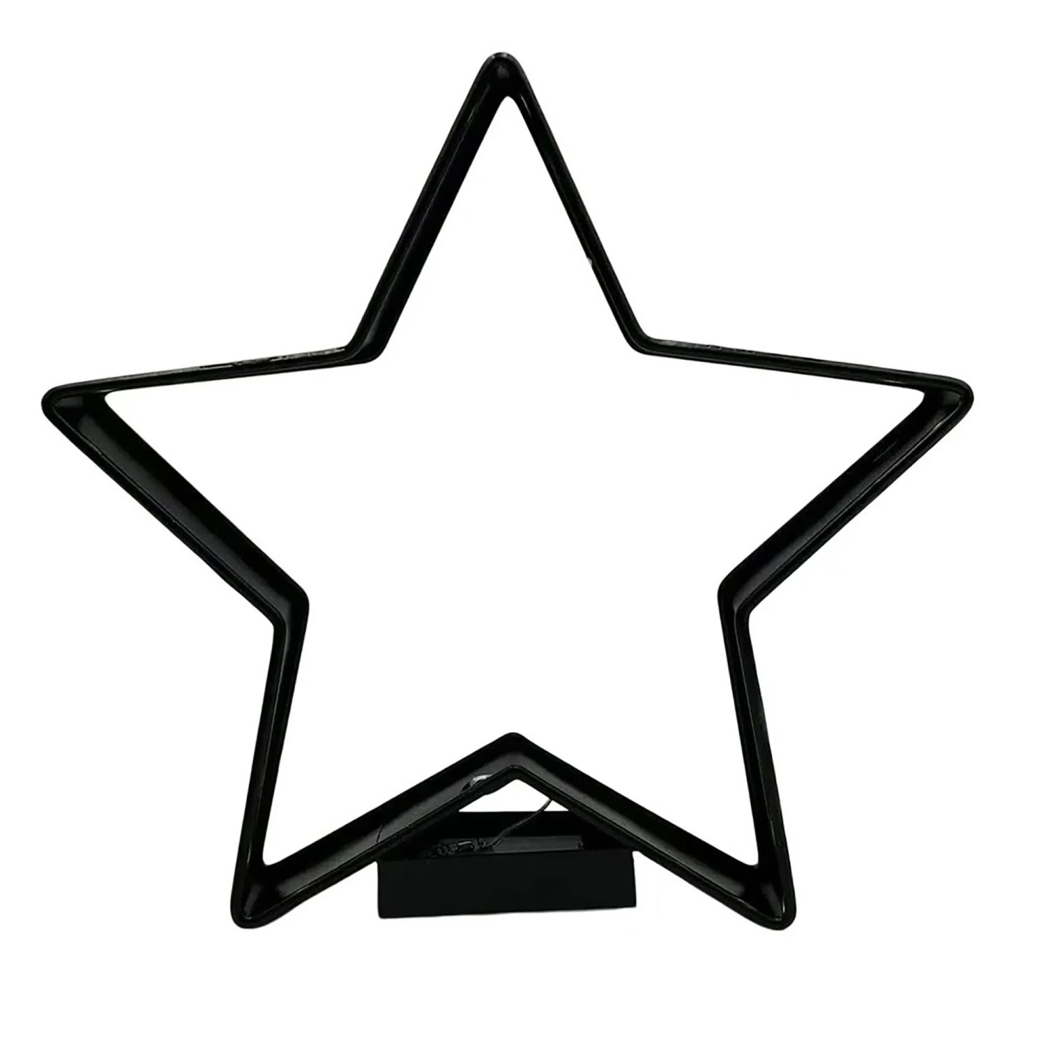 Boltze LED dekorační hvězda Eileen, černý, 10 cm