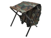 Cattara Židle OLBIA ARMY skládací s batohem