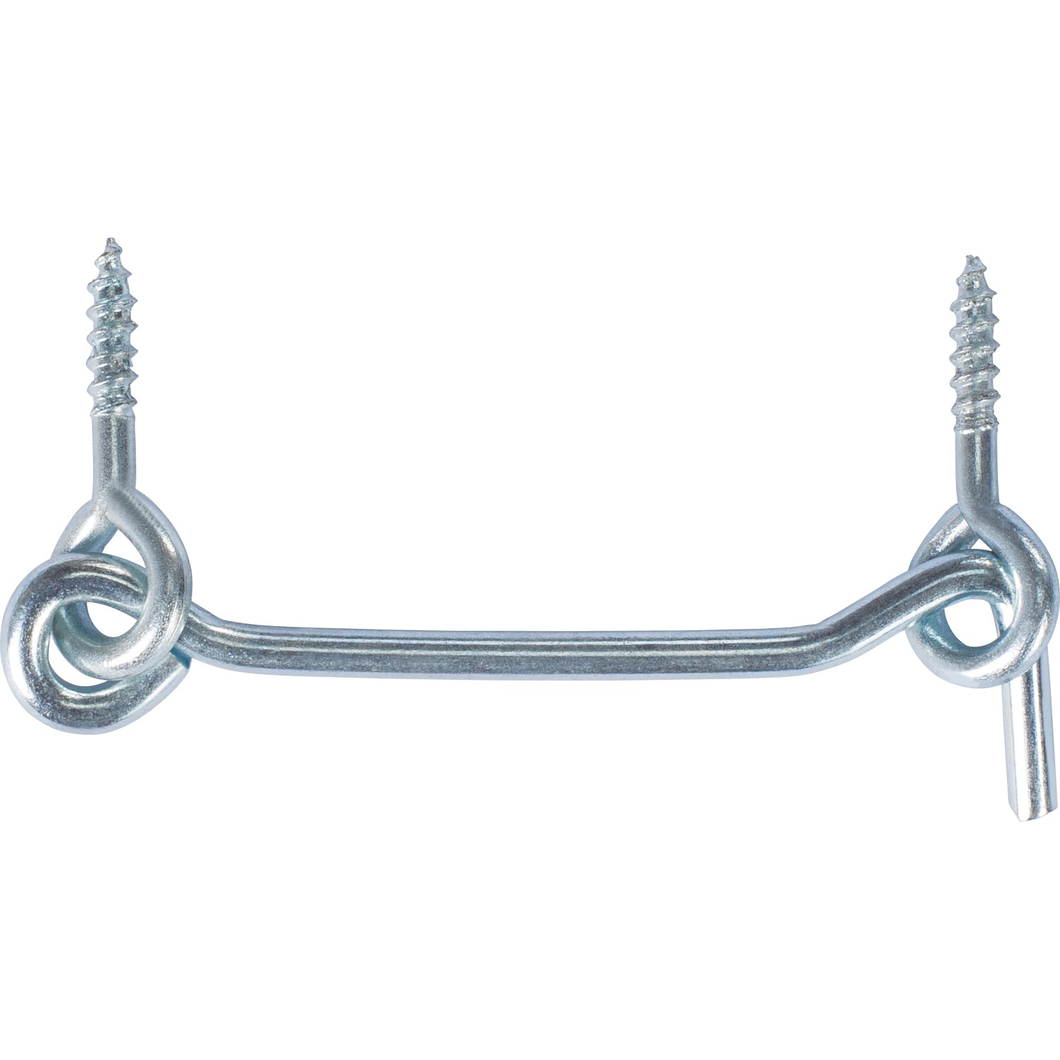 Rozpěrný hák s okem, pozinkovaný, 4 mm x 80 mm
