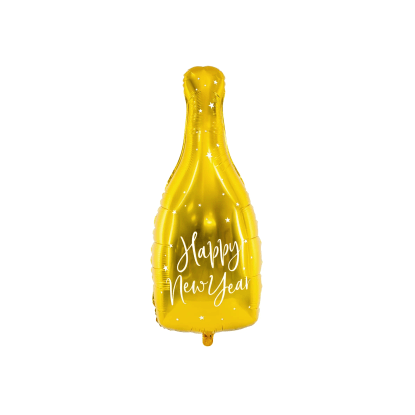 PartyDeco Balón fóliový LÁHEV HNY zlatý