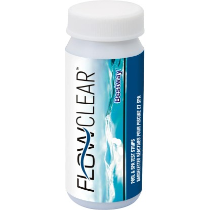 Bestway Testovací proužky 3v1 Flowclear, 50 ks