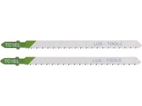 LUX-TOOLS Listy přímočaré pily na dřevo upínání T dlouhé, 2 ks