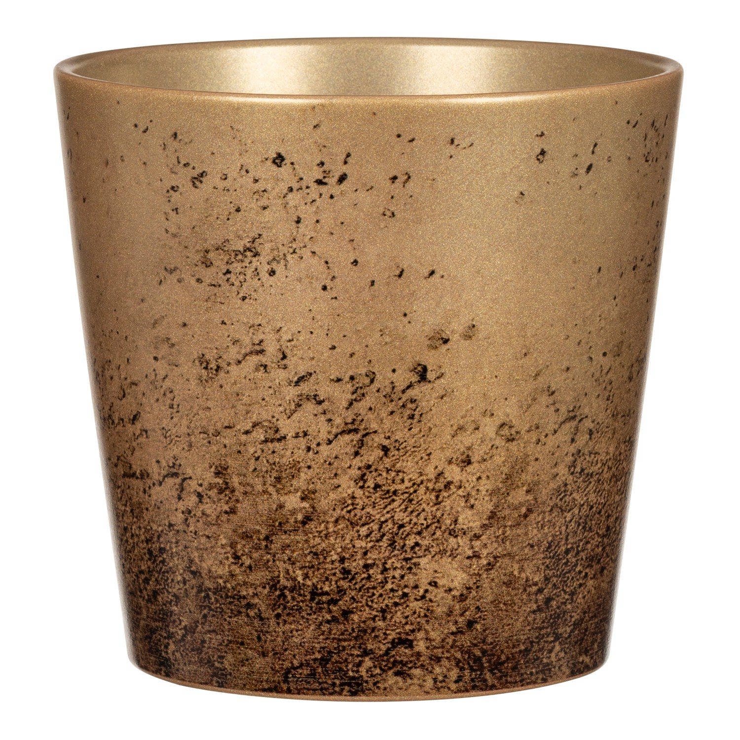 Scheurich Obal na květináč 778 Antique Gold, pr. 16 x 15 cm