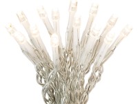 OBI LED světelný řetěz 40 LED teplá bílá transparentní kabel