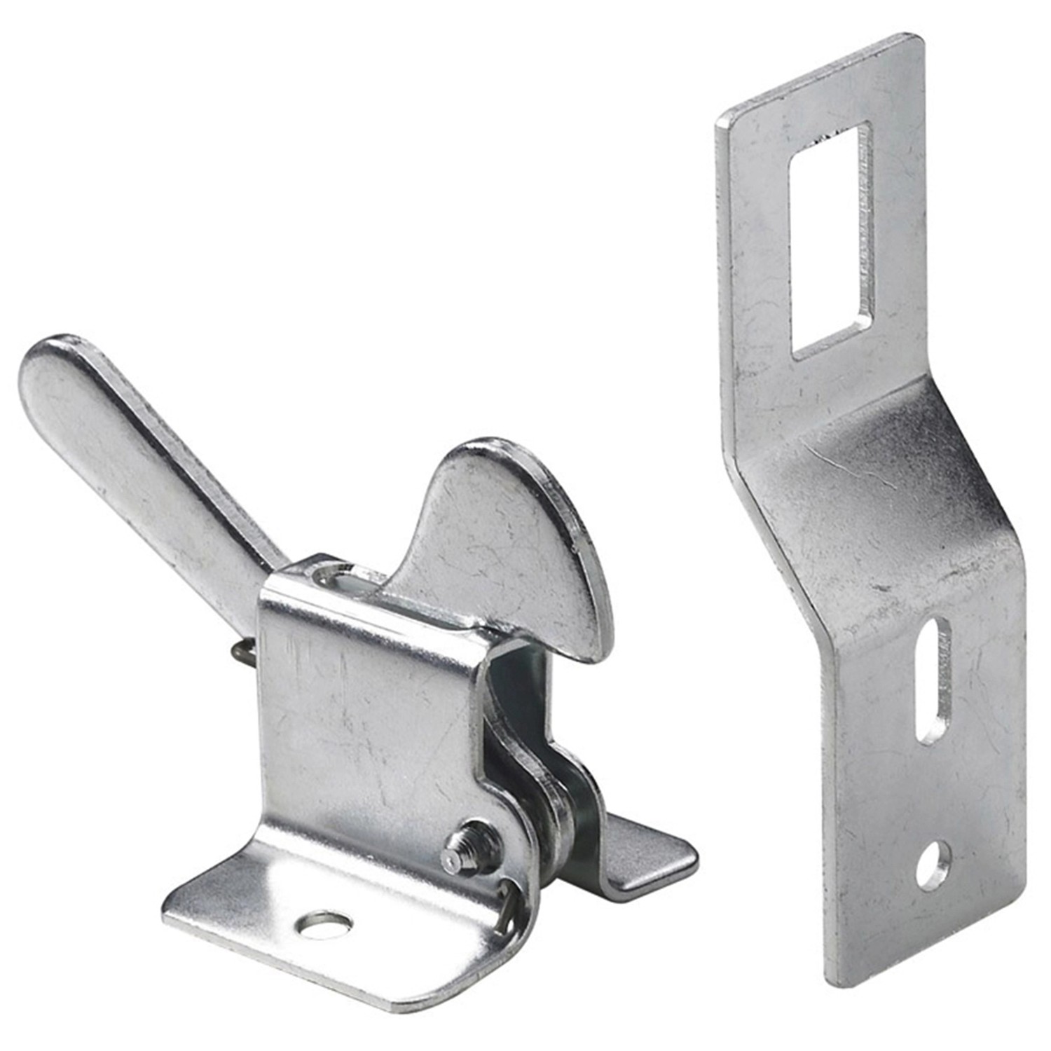 Zaklapávací kování 38 x 35 x 28 mm pozinkované, 2 ks