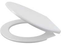 alca WC sedátko A6551 Basic Antibacterial, polypropylen, plastové panty, bílá