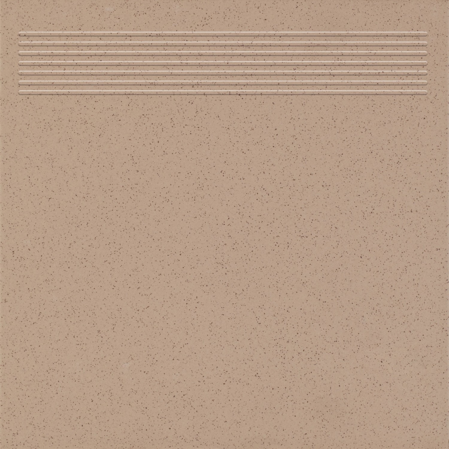 Cersanit Schodovka K300 Dark Beige hladká matná 30 x 30 cm