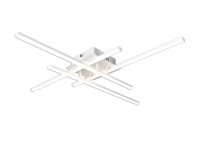 Ecolite LED svítidlo KRIS bílé 37 W, 2500 lm, 4000 K, 680 x 680 x 90 mm