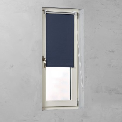 Cocoon Blackout roleta Easy Fix tmavě modrá pr. 16 mm, 45 x 150 cm