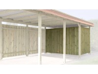 Weka Místnost na nářadí pro přístřešky na auto, 181 x 270 cm