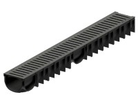 ACO Žlab PP Easyline H90, můstkový rošt, černý, 90 x 125 x 1000 mm ACO Žlab PP Easyline H90, můstkový rošt, černý, 90 x 125 x 1000 mm