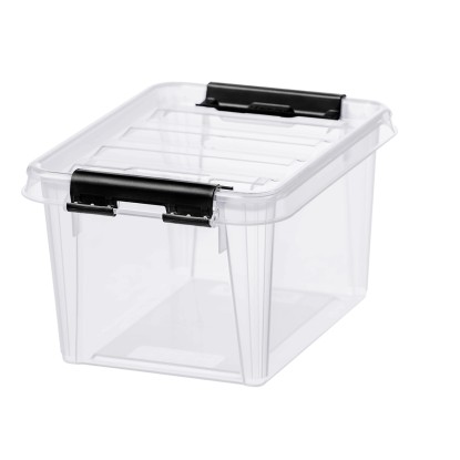 SmartStore Skladovací box Classic s víkem, transparentní, 15 x 20 x 11 cm, 1,5 l
