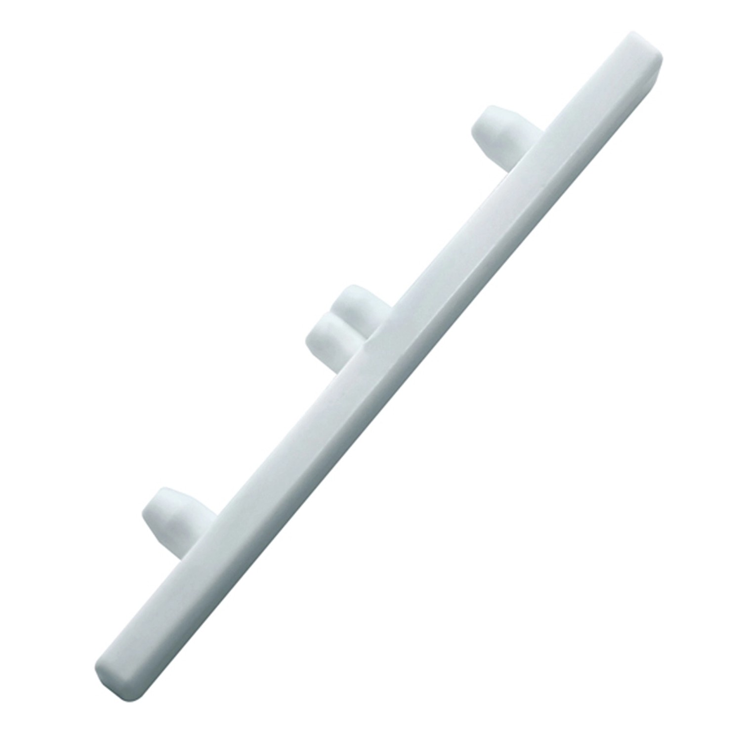 Gardinia Koncovka pro třídrážkovou záclonovou kolejničku, bílá, 2 ks