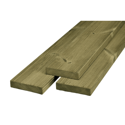 Rettenmeier Plotové prkno borovice oboustranně rýh. imp.zel., 28 x 145 x 2500 mm