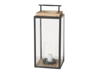 Boltze Home Lucerna Damiano černo-přírodní 45 x 20 x 20 cm, 1 ks Boltze Home Lucerna Damiano černo-přírodní 45 x 20 x 20 cm, 1 ks