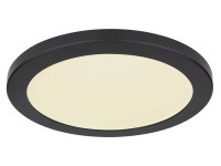 GLOBO LED svítidlo LASSE černá 24W 2200lm 3000/4000/6500K pr. 298 x 18 mm GLOBO LED svítidlo LASSE černá 24W 2200lm 3000/4000/6500K pr. 298 x 18 mm