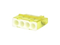 Eleman Svorka krabicová mini PC214S/10 bezšroubová 4x0,2-2,5 mm2, 10 ks