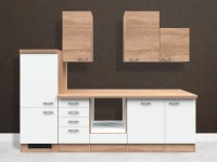 Flex-Well Kuchyně Florida 280 cm/typ 11 - bez el.spotřebičů a dřezu