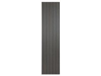 DenPanels Akustický panel TechVeneer dub šedý černá MDF černá plsť 240 x 60 cm