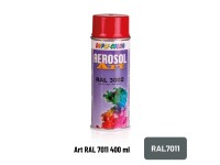 DUPLI-COLOR Lak ve spreji AEROSOL ART (7011) ocelová šedá 400 ml DUPLI-COLOR Lak ve spreji AEROSOL ART (7011) ocelová šedá 400 ml