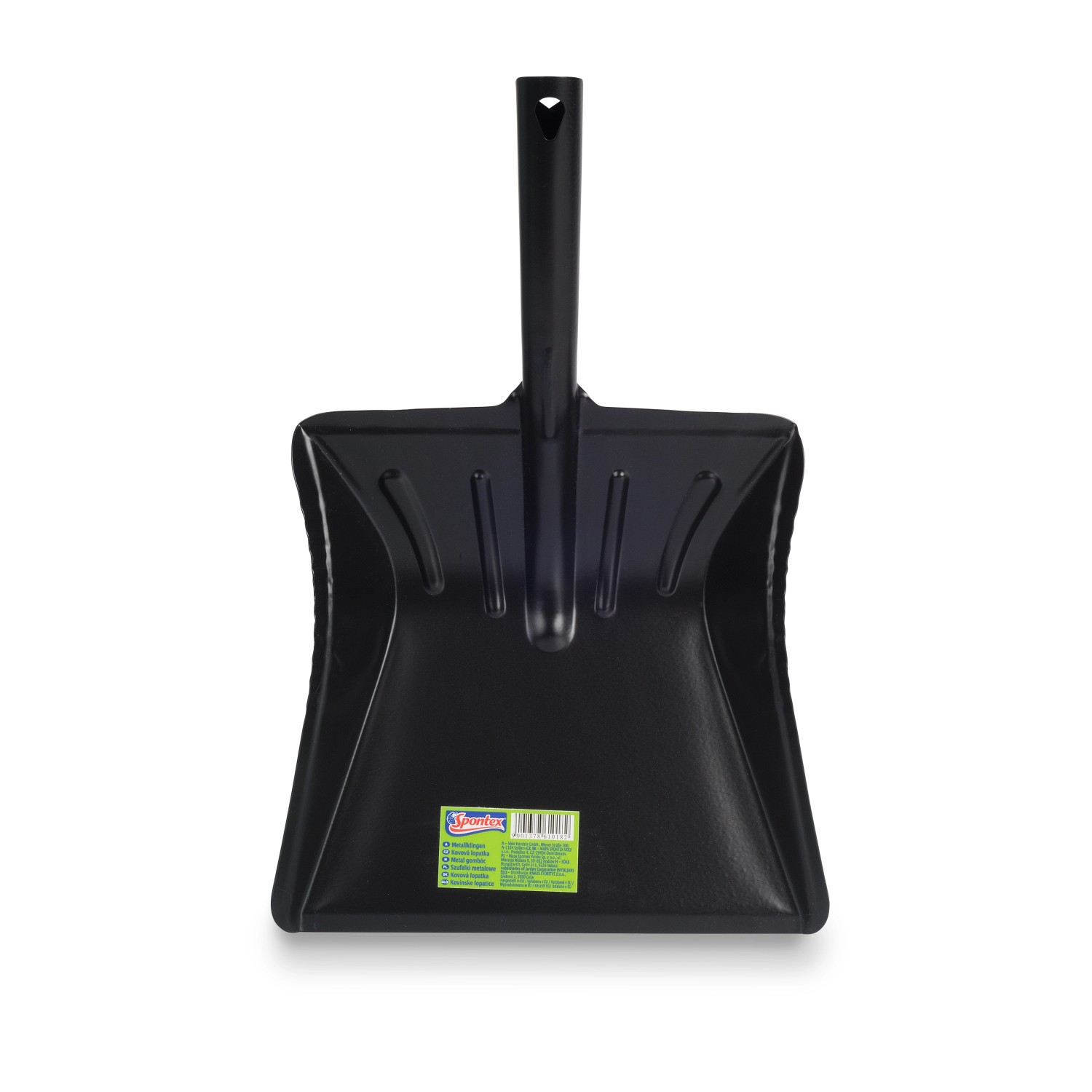 Spontex Lopatka na smetí kovová, černá