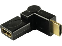 Schwaiger HDMI Otočný adaptér 360° černý
