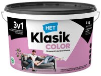 HET Klasik COLOR Tónovaná interiérová barva KC 0307 magenta, 4 kg
