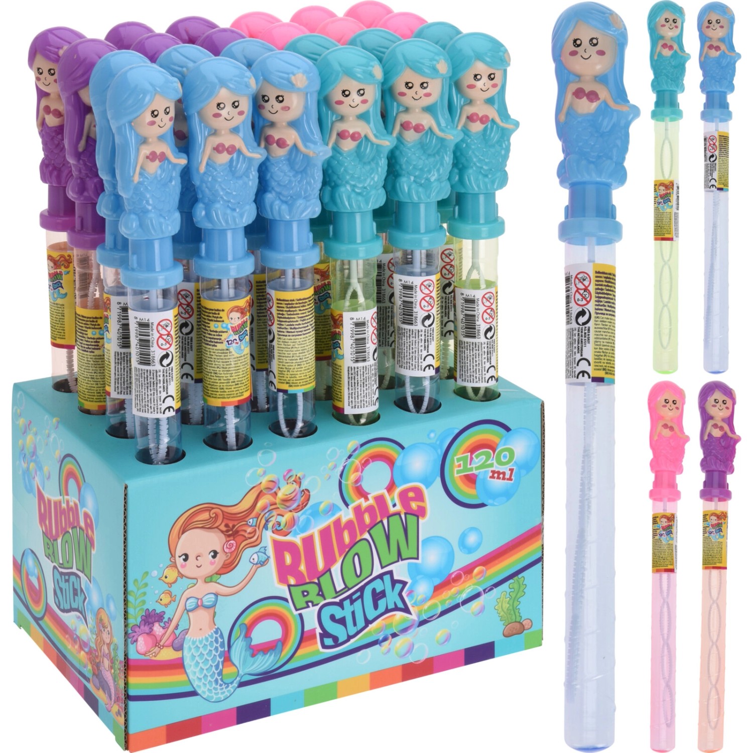 Koopman Bublifuk trubice, různé druhy, 1 ks, 120 ml