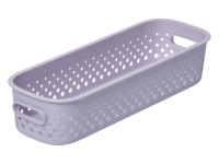 SmartStore Úložný koš Essence Slim levandulový 29,5 x 10 x 6,5 cm, 1,3 l