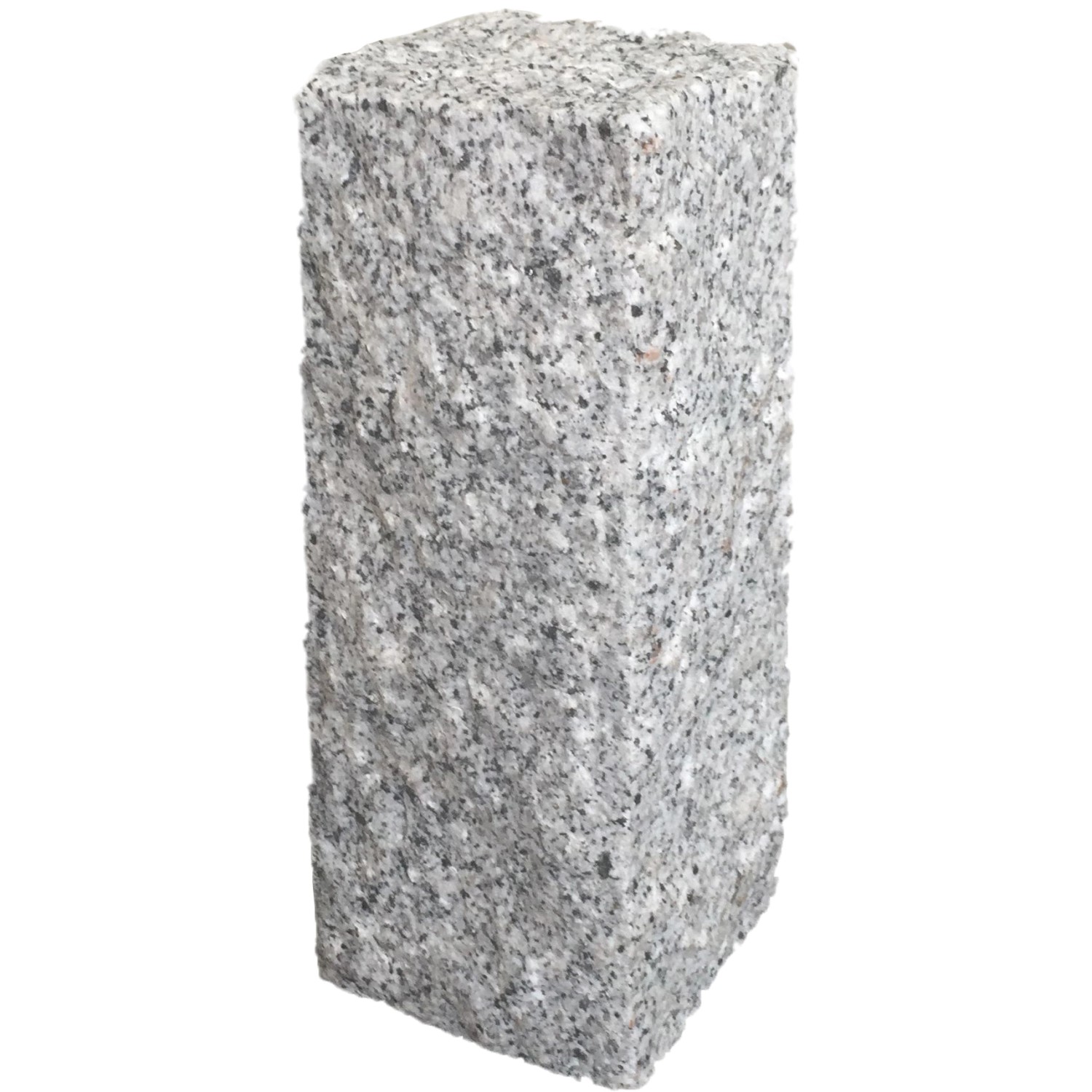 Euro Stone Palisáda žulová štípaná ze všech stran, světle šedá, 10 x 10 x 25 cm