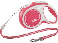 Flexi Lankové samonavíjecí vodítko New Comfort, vel. M, 20 kg, červená, 8 m