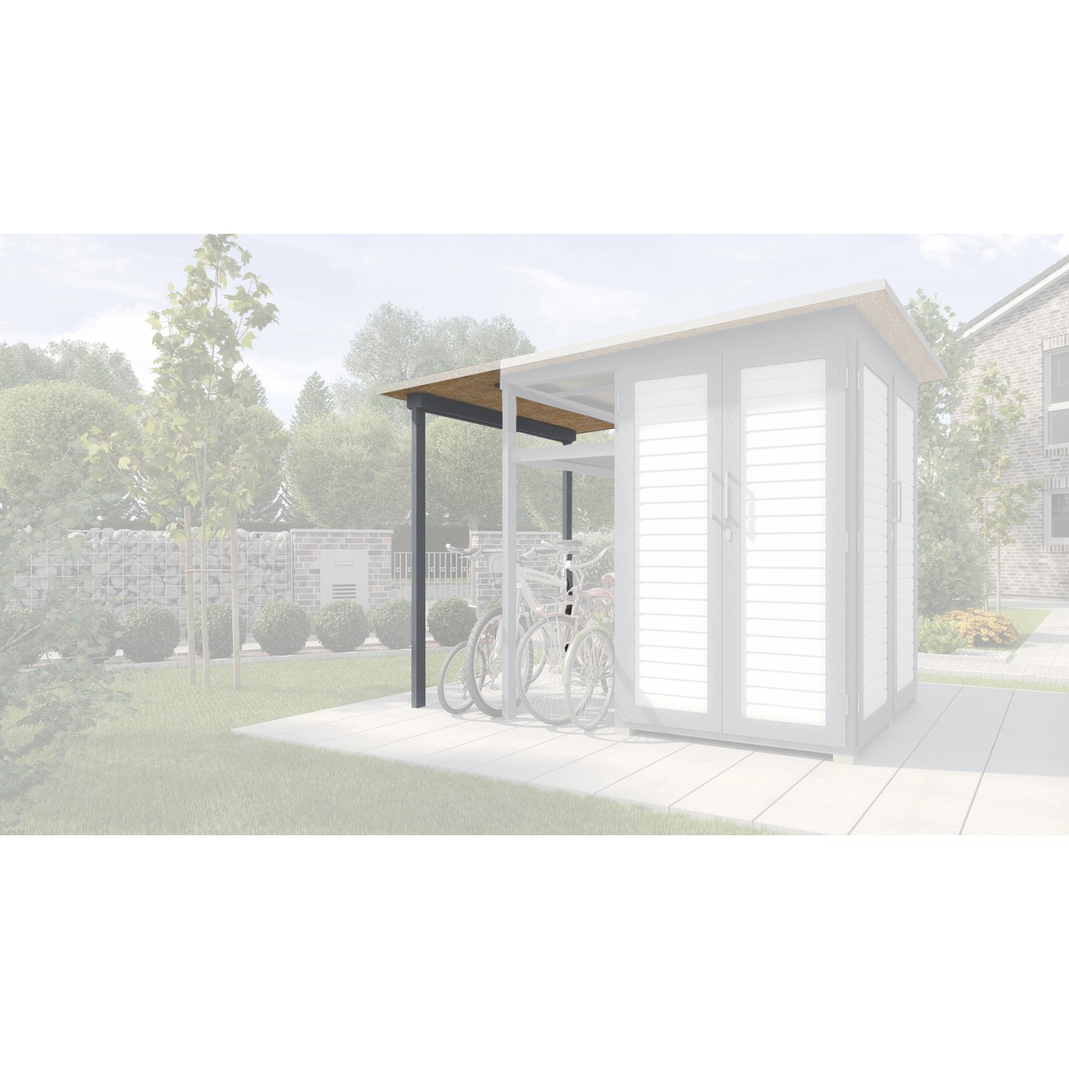 Weka Rozšíření Modul Family pro Garten Q Multi, šedá, 70 x 200 cm