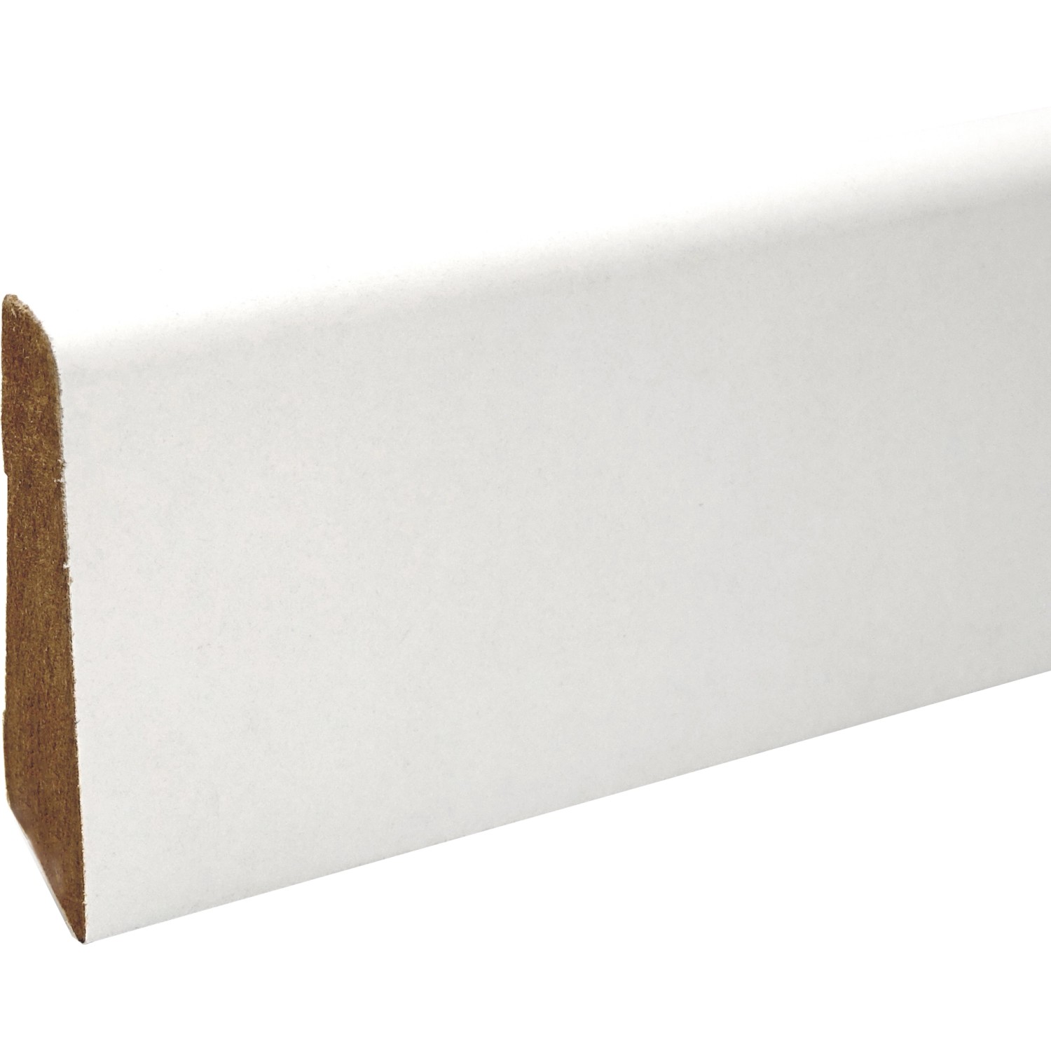 Soklová lišta MDF Modern 60 Bílá, 60 x 16 x 2400 mm