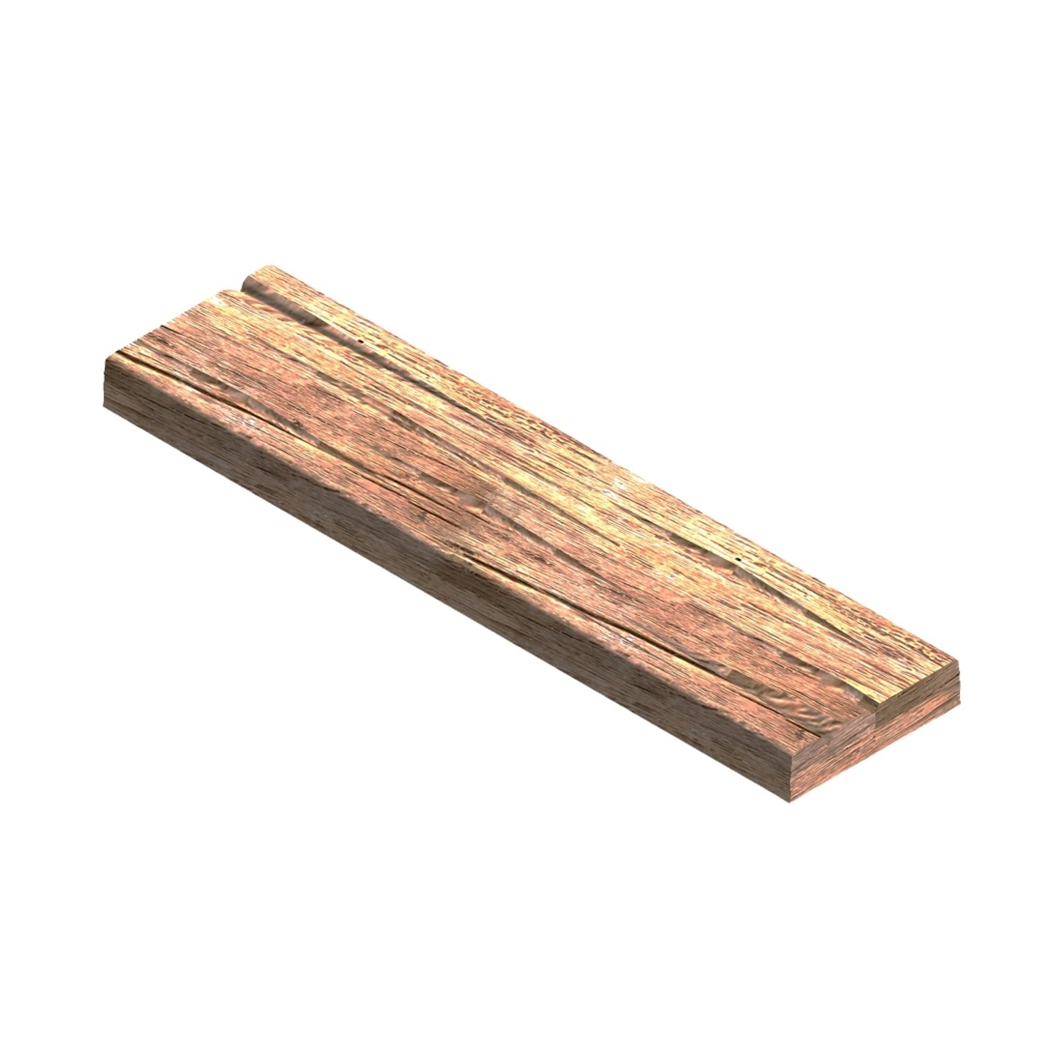 DITON Betonové terasové prkno v imitaci dřeva D1 dub světlý, 25 x 100 x 5 cm