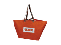 OBI Nákupní taška trvanlivá, oranžová, 80 x 42 cm
